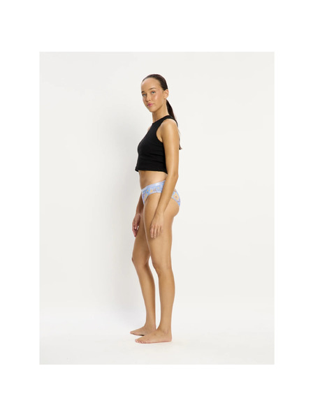 Modibodi Menstruační kalhotky Modibodi Classic Bikini Super Happy Daisy Blue