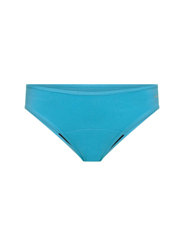 Modibodi Menstruační kalhotky Modibodi Basic Mid-Rise Brief Moderate-Heavy Cerulean Blue