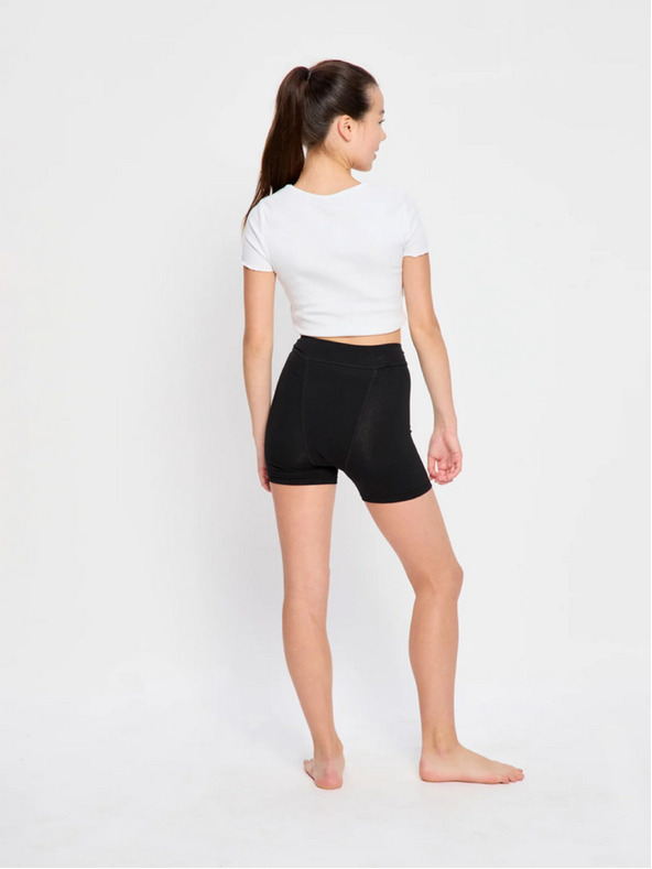 Modibodi Sada dvou - dívčí menstruační kalhotky na spaní Modibodi Teen Sleep Short Super Black