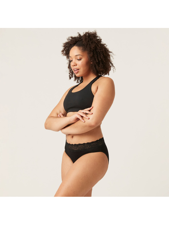 Modibodi Menstruační kalhotky Modibodi Sensual Hi-Waist Bikini Light-Moderate