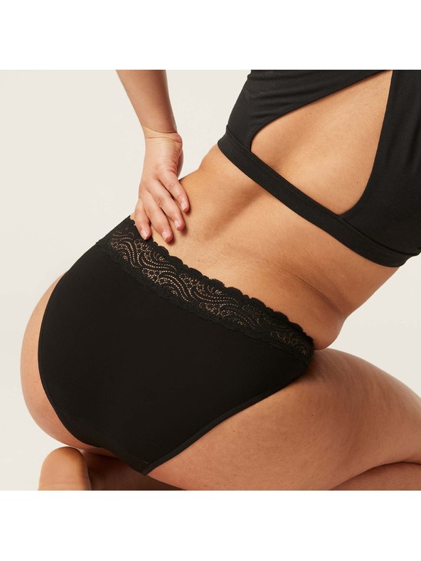 Modibodi Menstruační kalhotky Modibodi Sensual Hi-Waist Bikini Light-Moderate