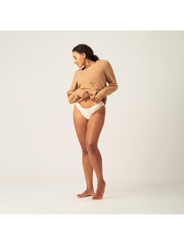 Modibodi Menstruační kalhotky Modibodi Seamfree Bikini Moderate-Heavy Macadamia