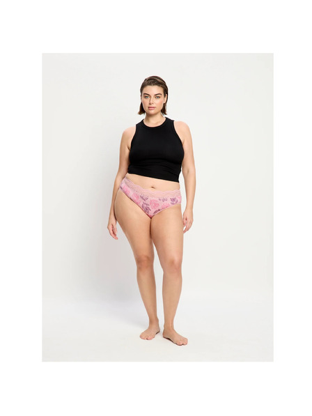 Modibodi Menstruační kalhotky Modibodi Sensual Hi-Waist Bikini Moderate-Cassia Pink