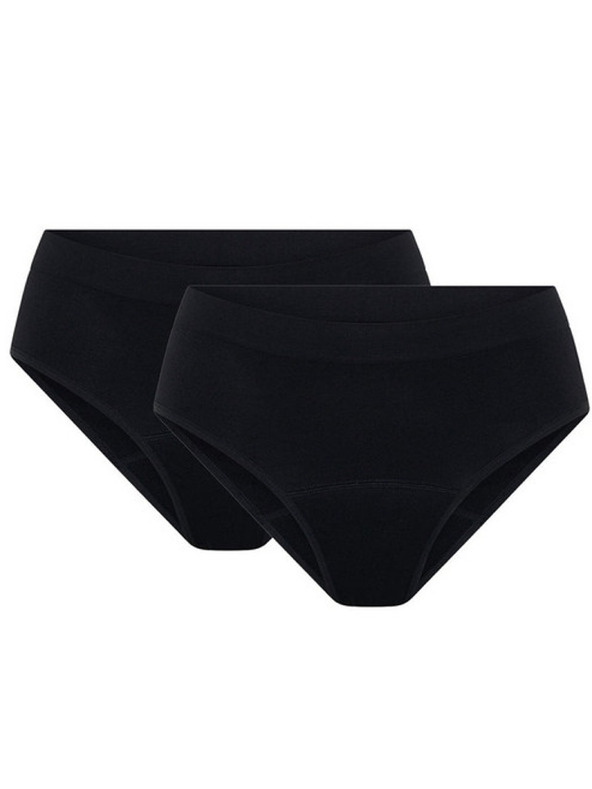 Modibodi Sada dvou - menstruační kalhotky Modibodi Soft Stretch Seamless Bikini Brief Moderate