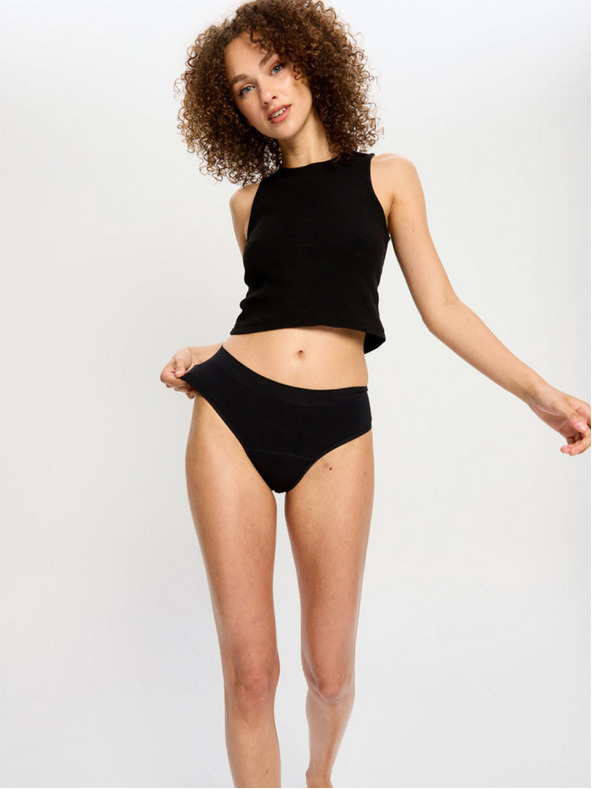 Modibodi Sada dvou - menstruační kalhotky Modibodi Soft Stretch Seamless Bikini Brief Moderate