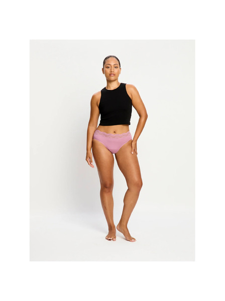 Modibodi Menstruační kalhotky Modibodi Sensual Hi-Waist Bikini Light Dusky Orchid