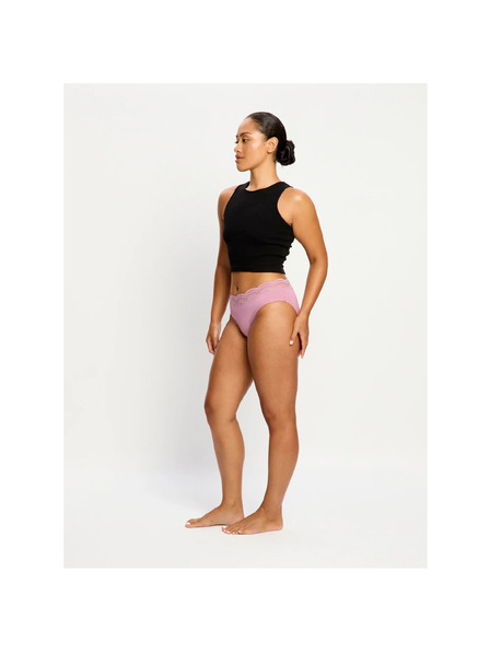 Modibodi Menstruační kalhotky Modibodi Sensual Hi-Waist Bikini Light Dusky Orchid