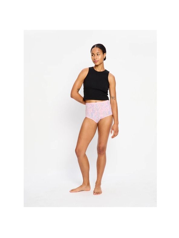 Modibodi Menstruační kalhotky Modibodi Classic Full Brief Moderate Flore Pink