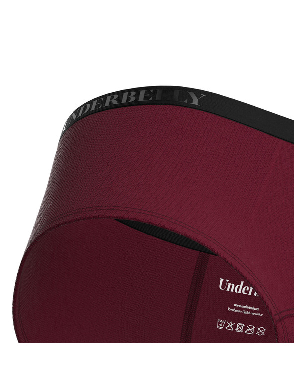 Underbelly Menstruační kalhotky Underbelly Lowee červené