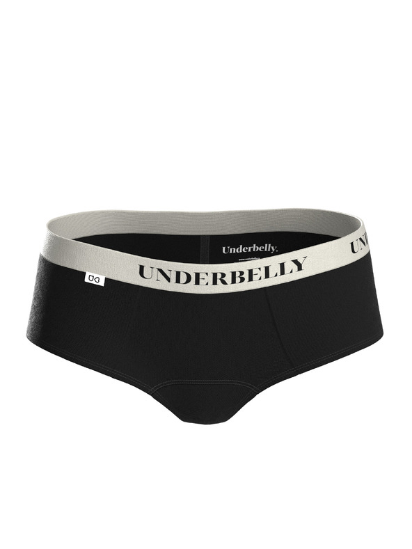 Underbelly Menstruační kalhotky Underbelly Lowee černé