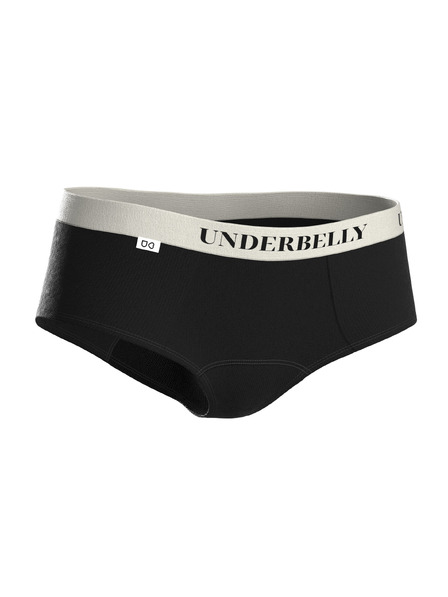 Underbelly Menstruační kalhotky Underbelly Lowee černé