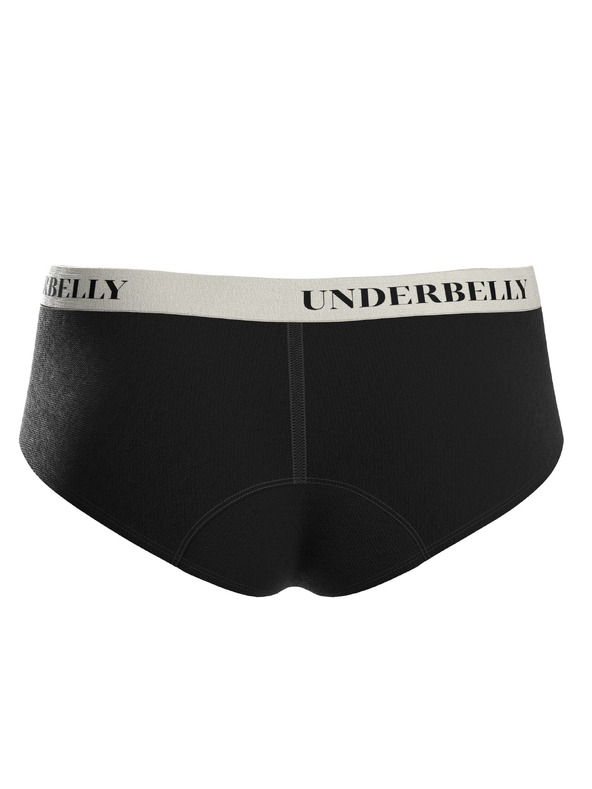 Underbelly Menstruační kalhotky Underbelly Lowee černé