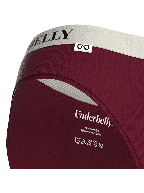 Underbelly Menstruační kalhotky Underbelly Univers červené