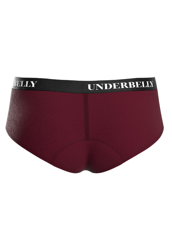 Underbelly Menstruační kalhotky Underbelly Lowee červené