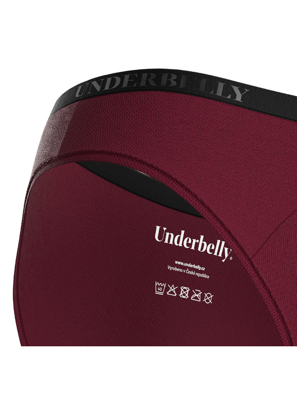 Underbelly Menstruační kalhotky Underbelly Univers červené