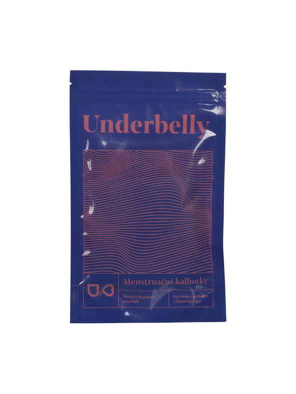 Underbelly Menstruační kalhotky Underbelly Univers modré