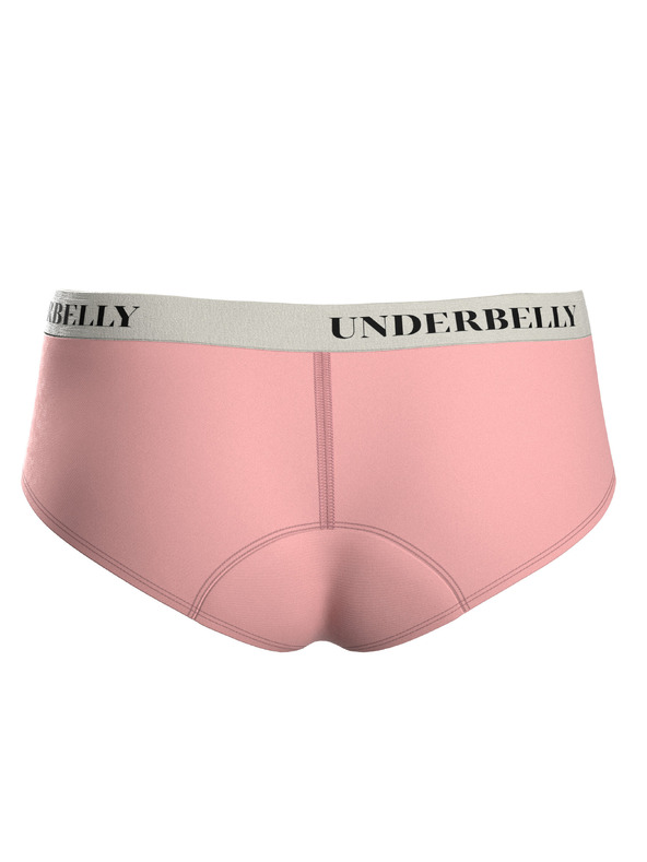 Underbelly Menstruační kalhotky Underbelly Lowee růžové