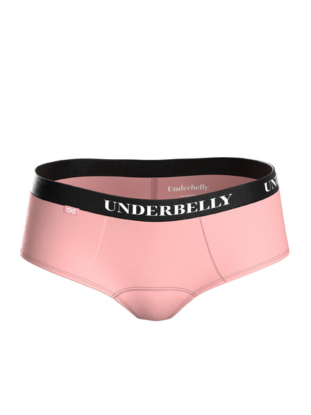 Underbelly Menstruační kalhotky Underbelly Lowee růžové