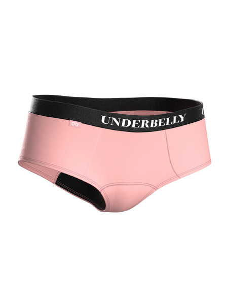 Underbelly Menstruační kalhotky Underbelly Lowee růžové