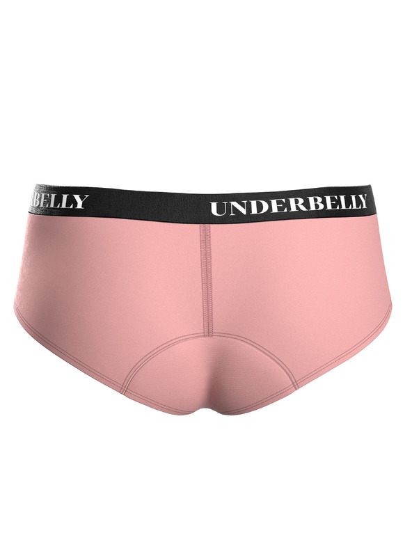 Underbelly Menstruační kalhotky Underbelly Lowee růžové