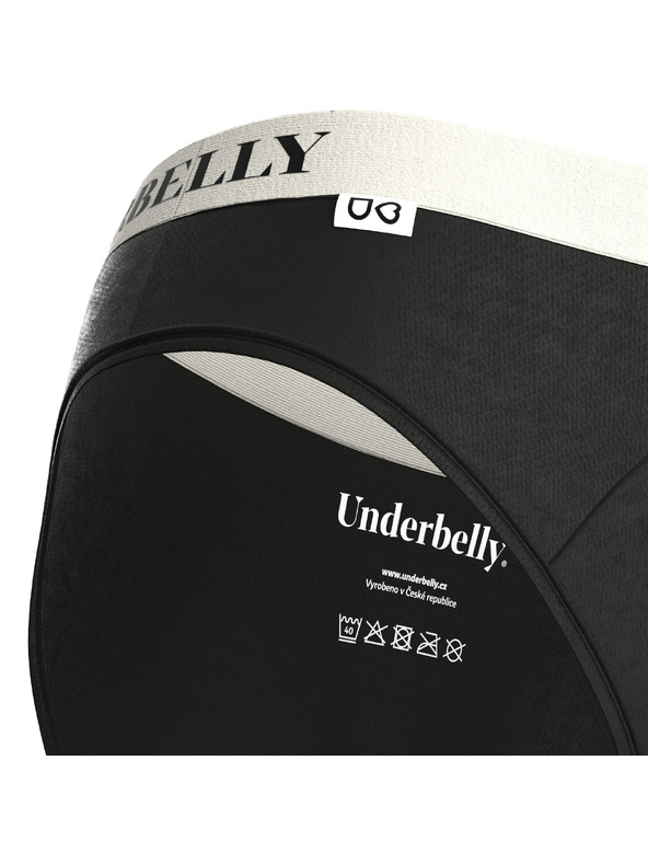 Underbelly Menstruační kalhotky Underbelly Univers černé