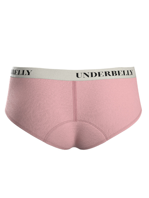 Underbelly Menstruační kalhotky Underbelly Lowee  růžové