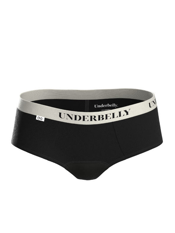 Underbelly Menstruační kalhotky Underbelly Lowee černé