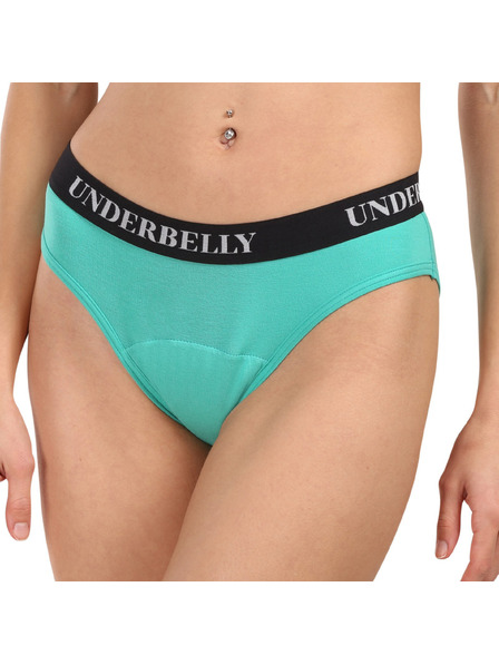 Underbelly Menstruační kalhotky Underbelly Univers zelené