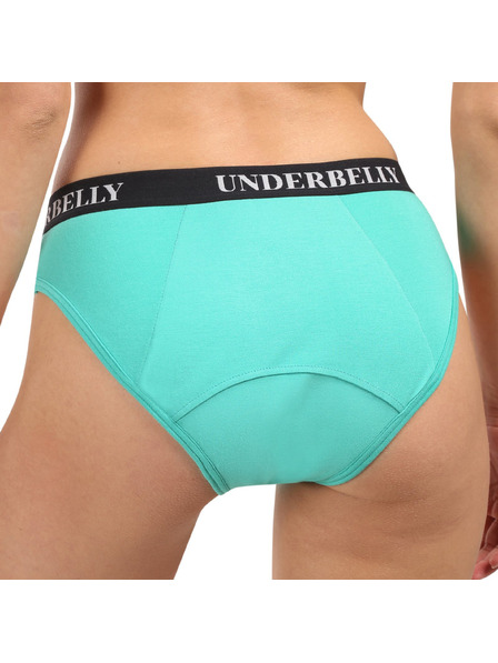Underbelly Menstruační kalhotky Underbelly Univers zelené