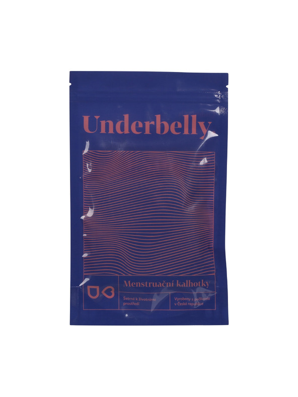 Underbelly Menstruační kalhotky Underbelly Univers zelené