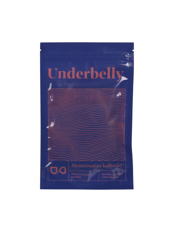 Underbelly Menstruační kalhotky Underbelly Lowee růžové