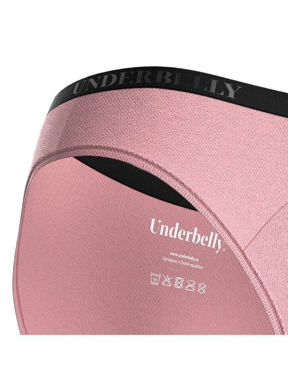 Underbelly Menstruační kalhotky Underbelly Univers růžové