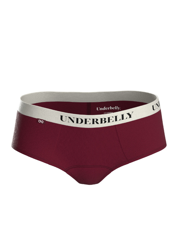 Underbelly Menstruační kalhotky Underbelly Lowee červené