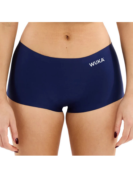 WUKA Dívčí menstruační kalhotky Wuka Stretch Boxer Short Heavy bezešvé modré