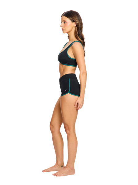 Modibodi Menstruační plavky Puma & Modibodi Short Super Black Orchid spodní díl