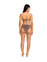Modibodi Menstruační plavky Modibodi Shimmer Hi-Leg Cheeky Bottom Espresso spodní díl