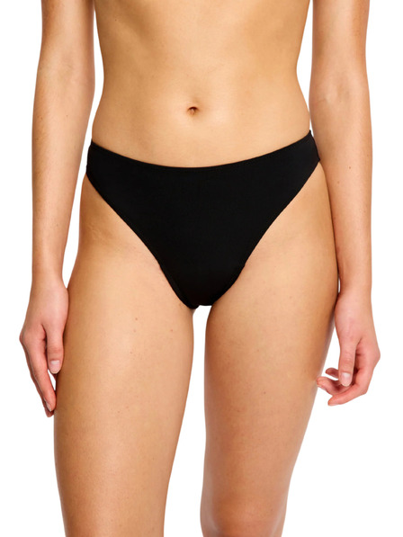 Modibodi Menstruační plavky Modibodi Hi-Leg Cheeky Bottom Super Black spodní díl