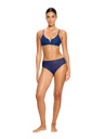 Modibodi Podprsenka Modibodi lntimates V Day V-Bralette Navy Chilli