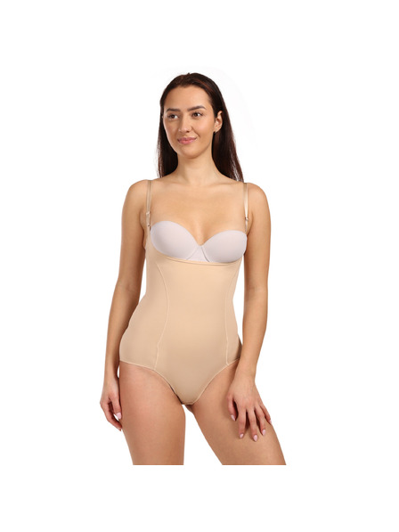 Julimex Dámské body Julimex stahovací béžové