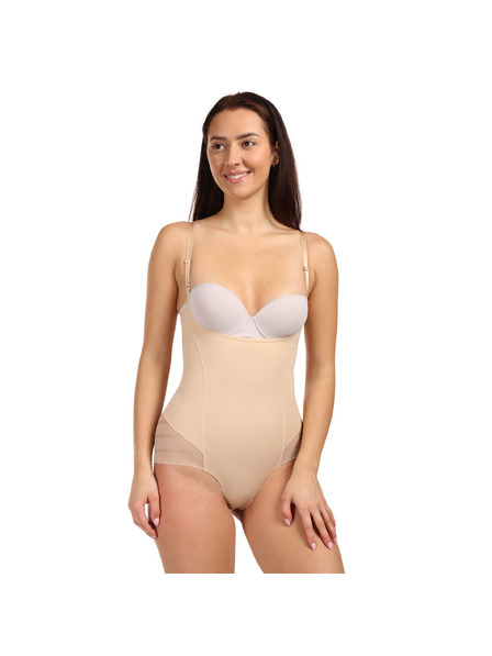 Julimex Dámské body Julimex stahovací béžové