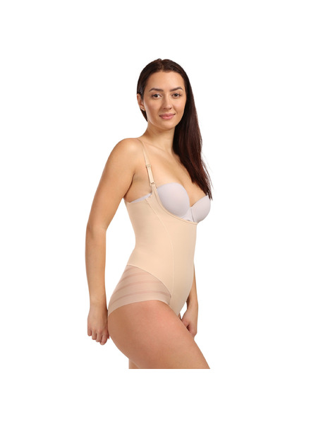 Julimex Dámské body Julimex stahovací béžové