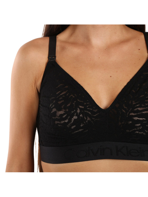 Calvin Klein Dámská podprsenka Calvin Klein kojicí černá
