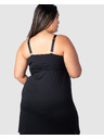 Hotmilk Dámská noční košilka Hotmilk Dream Nightie FULL CAP kojicí černá