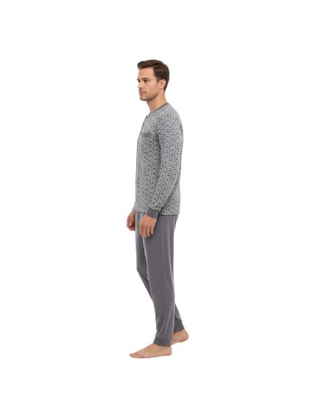 Gianvaglia Pánské pyžamo Gianvaglia vícebarevné (2501/grey)