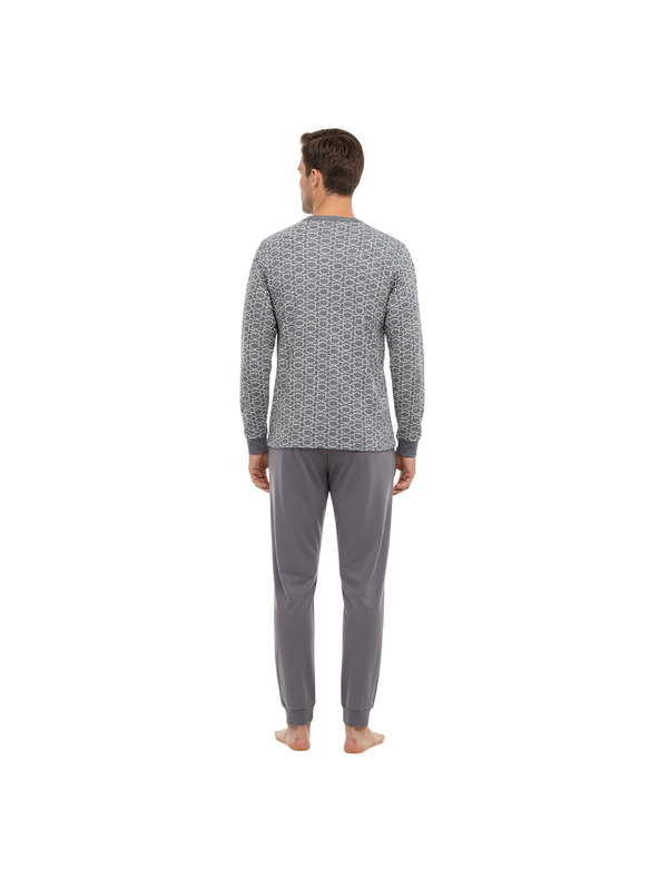 Gianvaglia Pánské pyžamo Gianvaglia vícebarevné (2501/grey)