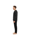 Gianvaglia Pánské pyžamo Gianvaglia vícebarevné (2501/black)