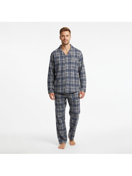 Gianvaglia Pánské pyžamo Gianvaglia vícebarevné (2502/grey)