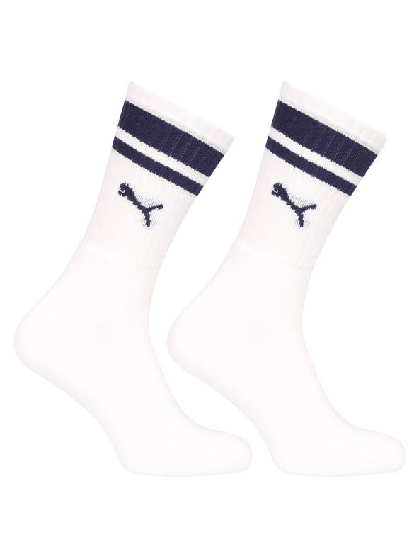 Puma Sada dvou - ponožky Puma bílé