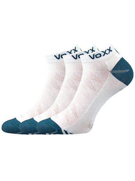VoXX Sada tří - ponožky VoXX bambusové bílé