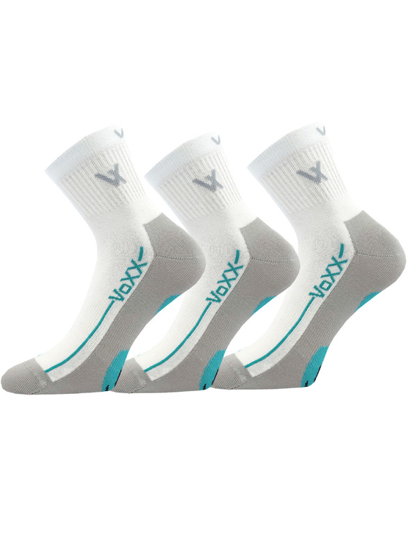 VoXX Sada tří - ponožky VoXX bílé